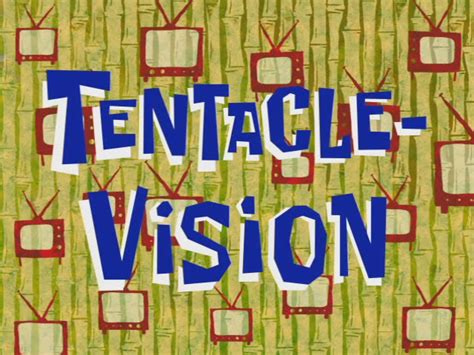 tentacle vision spongebob|SpongeBuddy Mania .